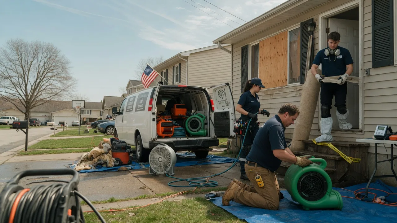 Water Damage Restoration in Perkins, OK near me